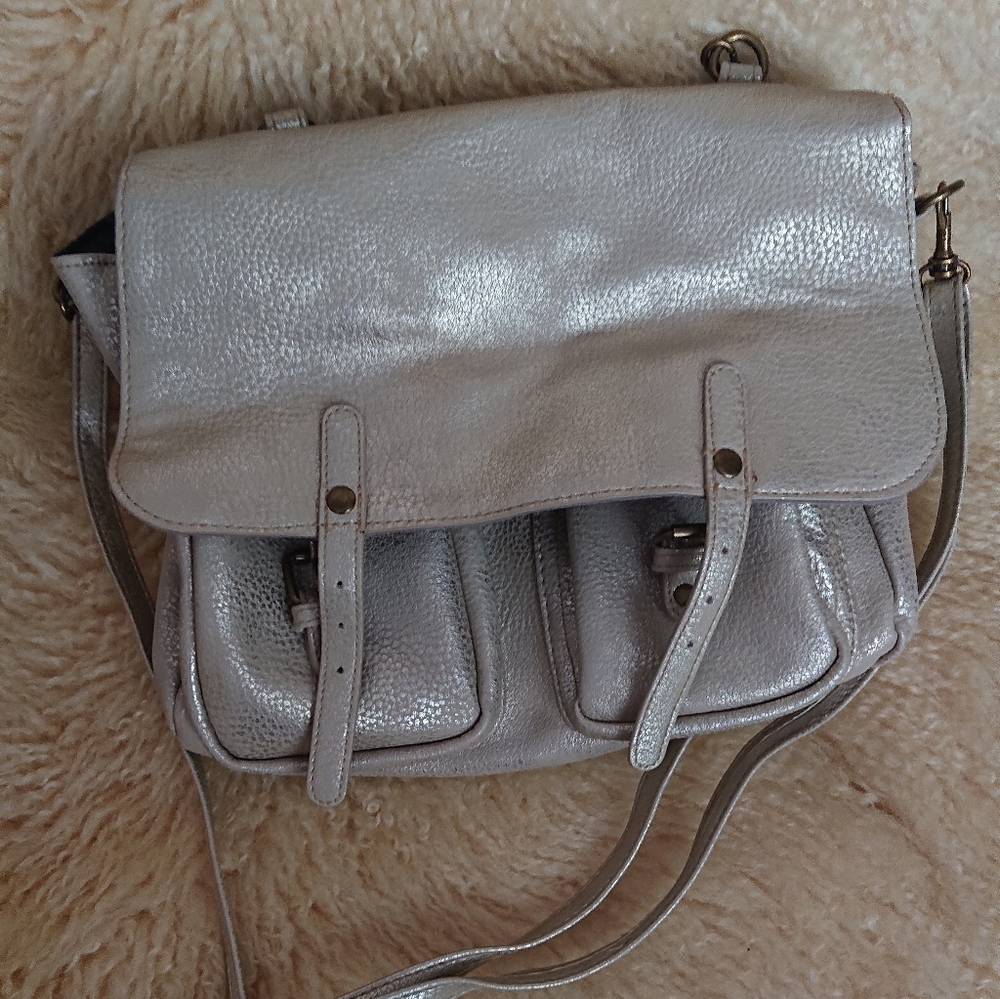 MOSSIMO two side, crosdbody messenger bag